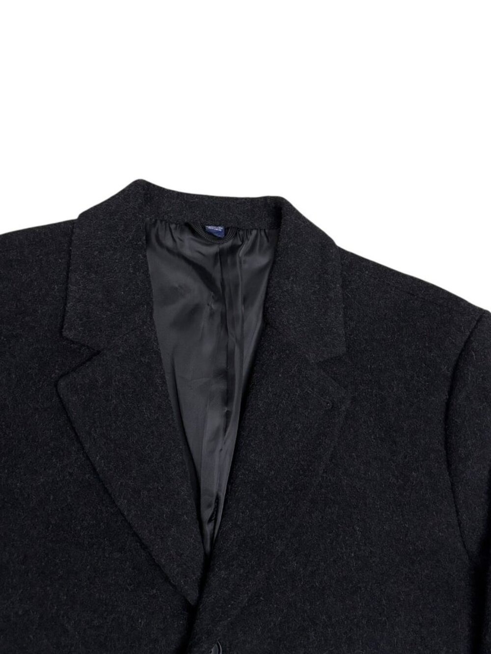 Hickey Freeman Cashmere Blend PeaCoat Luxury Winter Business Casual Mens 2XL 48R - Picture 2 of 9